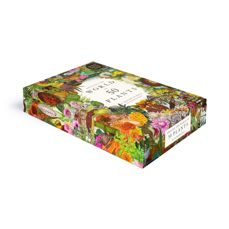 Laurence King Around The World in 50 Plants 1000 Piece Puzzle, 19 x 27 Inch - Image 4